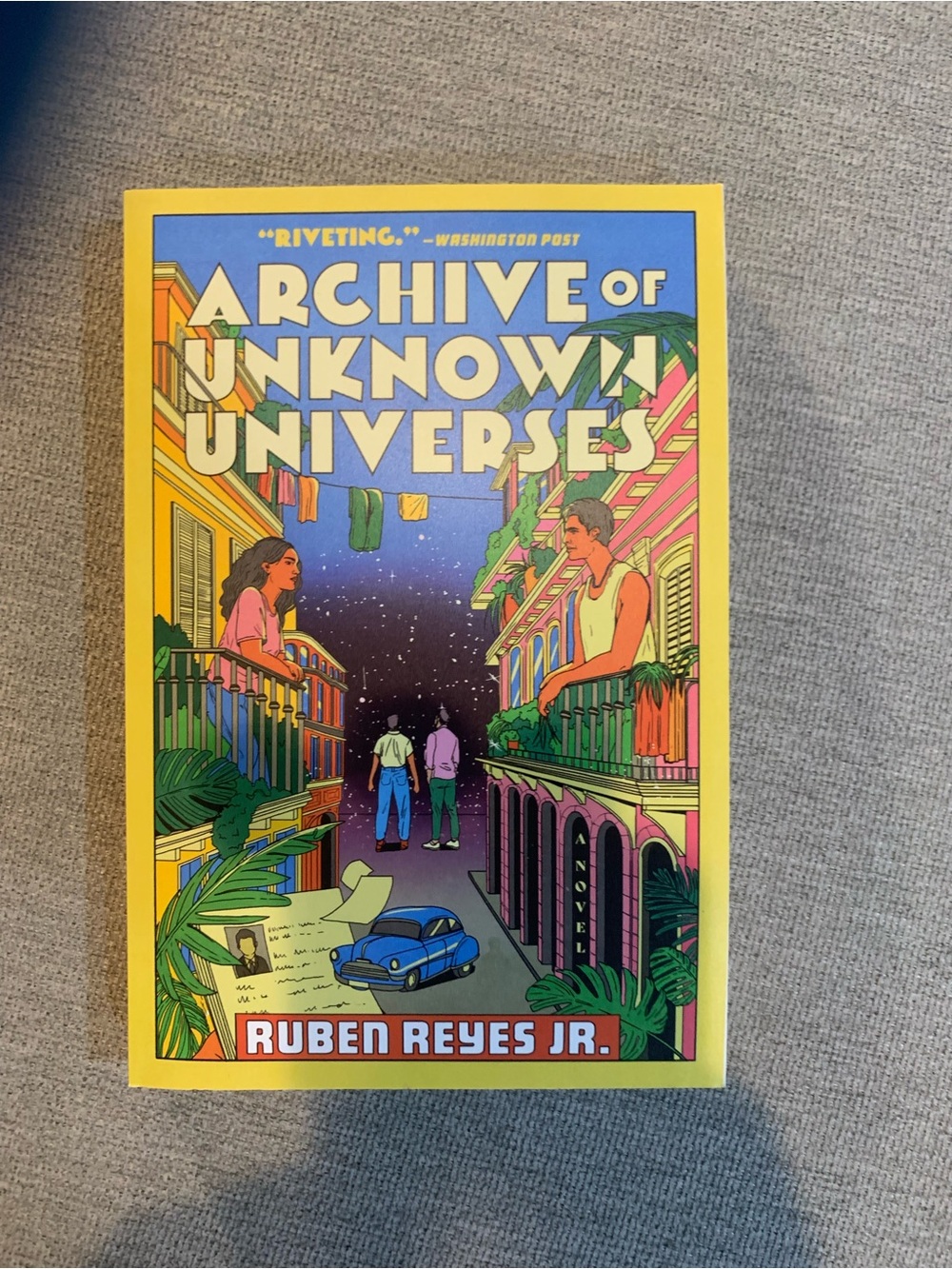 Archive of Unknown Universes by Ruben Reyes, Jr paperback book
